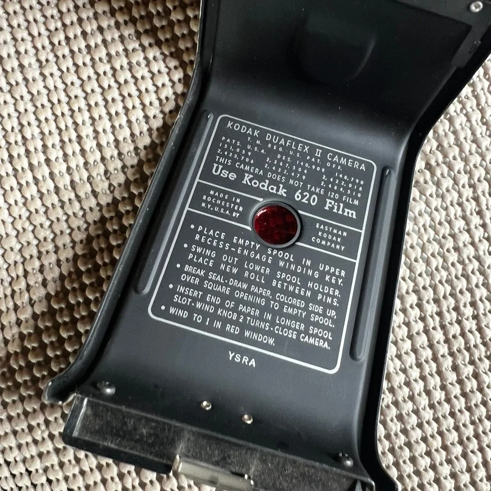 Vintage Kodak Duaflex II Camera Kodet Lens 620 Film Original Box TLR Style